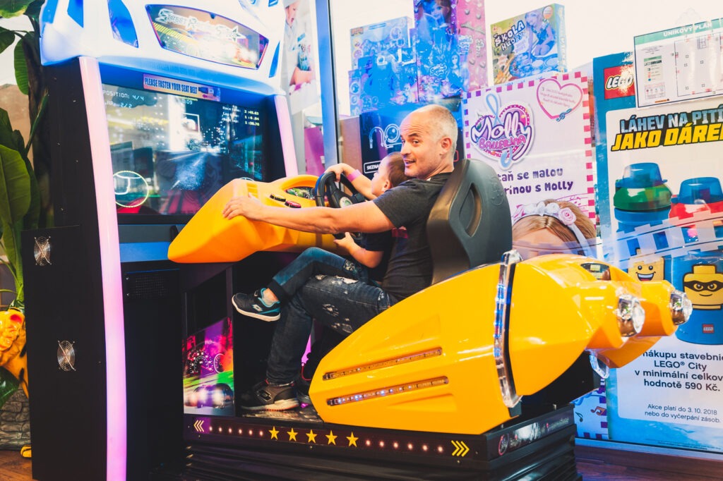 funpark Å¾irafa - atrakce - motorka